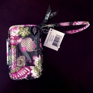 Vera Bradley Smartphone Wristlet Olivia Pink NWT